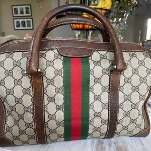 Gucci Boston bag as is zip repair